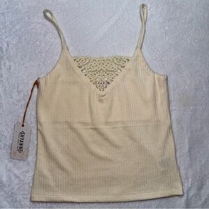 Shyanne Ivory Lace Detail Camisole